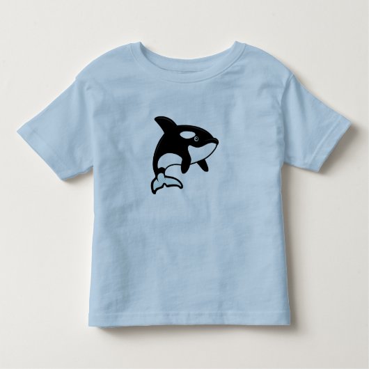 Cute Orca/Killer Whale Kinder Shirts (Voorkant)