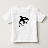 Cute Orca/Killer Whale Kinder Shirts (Voorkant)