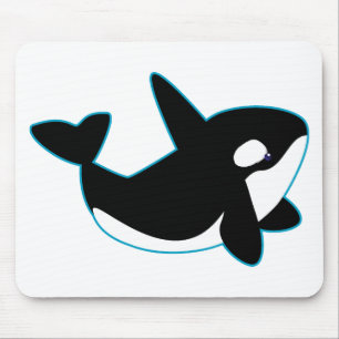 Cute Orca (Killer Whale) Muismat