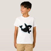 Cute Orca (Killer Whale) T-shirt (Voorkant volledig)