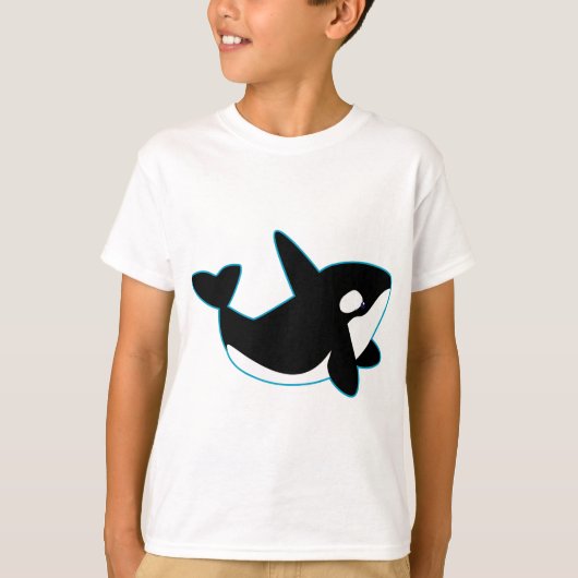 Cute Orca (Killer Whale) T-shirt (Voorkant)