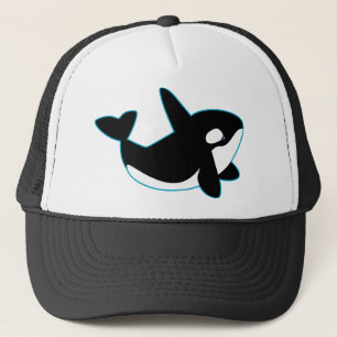 Cute Orca (Killer Whale) Trucker Pet
