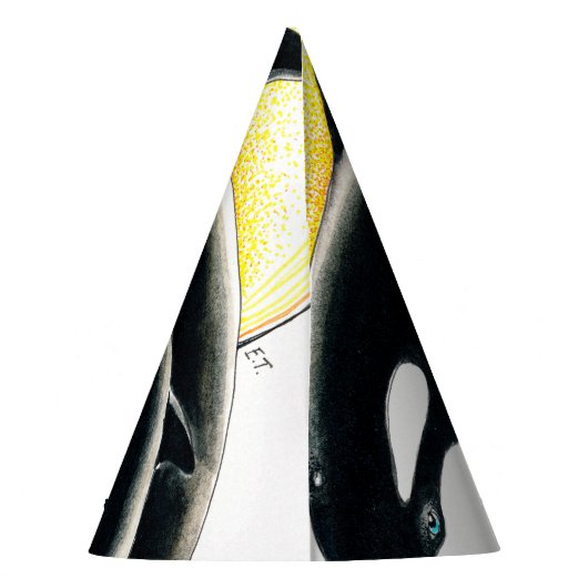 Cute Orca walvis Gezinsinkt Feesthoedjes (Achterkant)