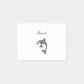Cute orca walvis post-it® notes (Voorkant)