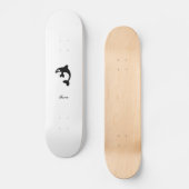 Cute orca walvis skateboard (Voorkant)