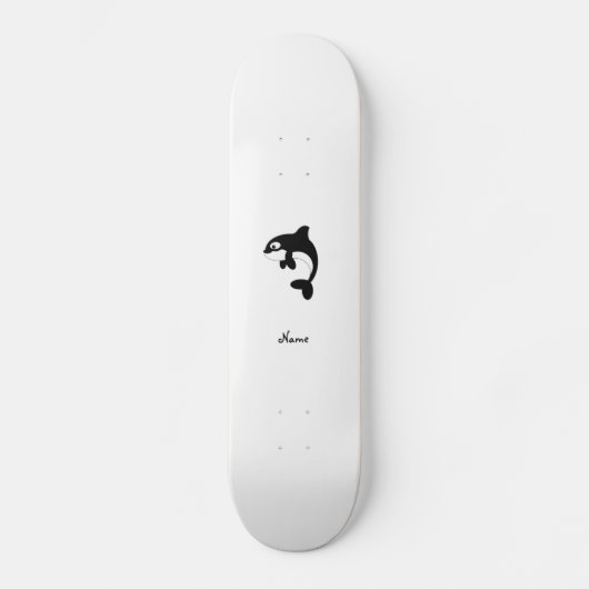 Cute orca walvis skateboard (Voorkant)