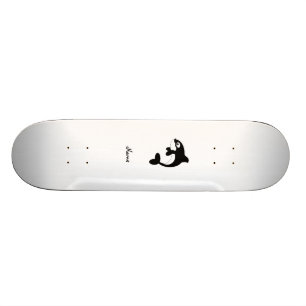 Cute orca walvis skateboard