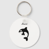 Cute orca walvis sleutelhanger (Voorkant)