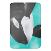 Cute Orca Whale Badmat (Voorkant Verticaal)