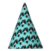 Cute Orca Whale Feesthoedjes (Rechts)