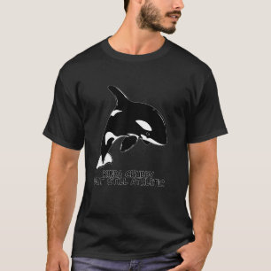 Cute Orca Whale Long Slaaf T-shirt