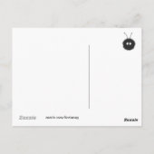 Cute Origami Fox Briefkaart (Achterkant)