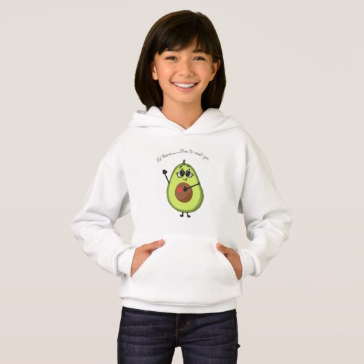 Cute Original Avocado-ontwerp (Voorkant volledig)