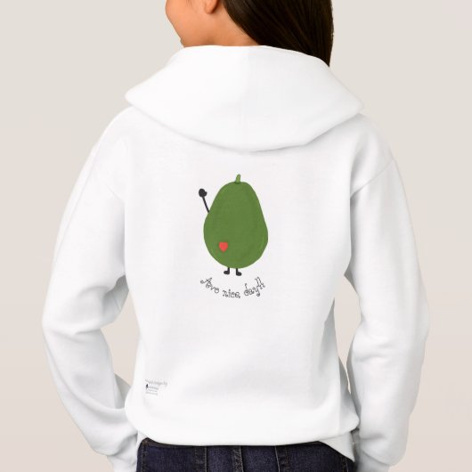 Cute Original Avocado-ontwerp (Achterkant)