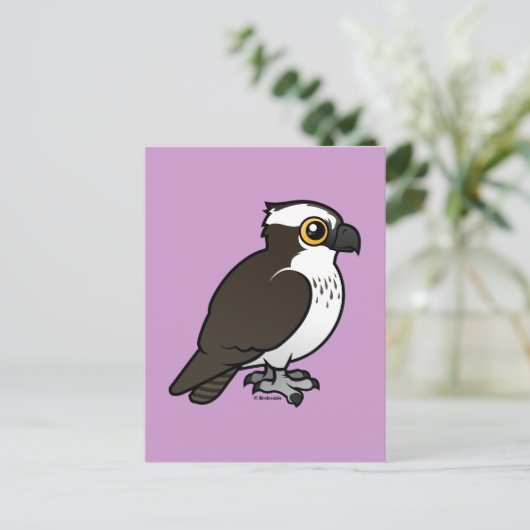 Cute Osprey Briefkaart (Staand voorkant)