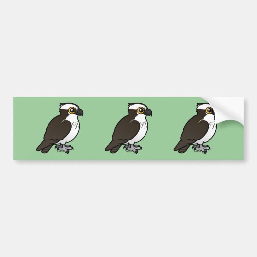 Cute Osprey Bumpersticker (Voorkant)
