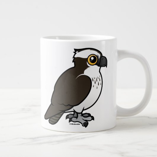 Cute Osprey Grote Koffiekop (Rechts)