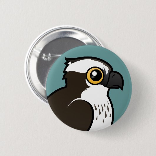 Cute Osprey Ronde Button 5,7 Cm (Voorkant /achterkant)
