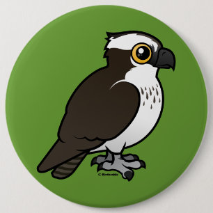 Cute Osprey Ronde Button 6,0 Cm