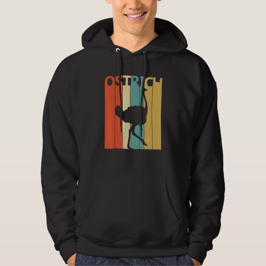 Cute Ostrich Animal Hoodie (Voorkant)