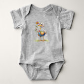 Cute Ostrich Romper (Voorkant)