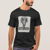 Cute Ostrich T-shirt (Voorkant)