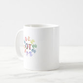 Cute OT Hands Occupational Therapy Gift Koffiemok (Voorkant links)