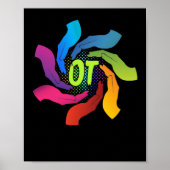 Cute OT Hands Occupational Therapy Poster (Voorkant)