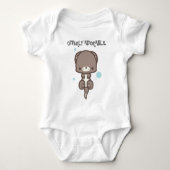 Cute Otter-Baby Romper (Voorkant)