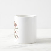 Cute Otter Barista Schort Mok Gift (Center)