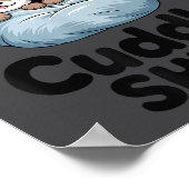 Cute Otter Couple This Is Our Cuddle  Poster (Hoek)