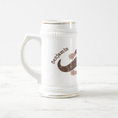 Cute otter diving cartoon bierpul (Links)