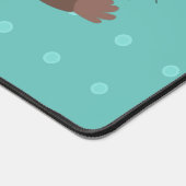 Cute otter diving cartoon bureaumat (Hoek)