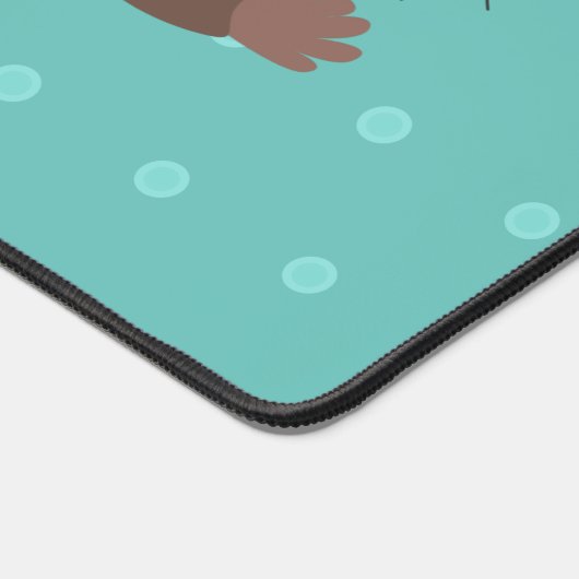 Cute otter diving cartoon bureaumat (Hoek)