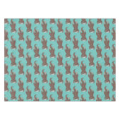 Cute otter diving cartoon tafelkleed (Voorkant (Horizontaal))