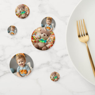 Cute Otter en Gummi Vis Thema Jongens Verjaardag Confetti