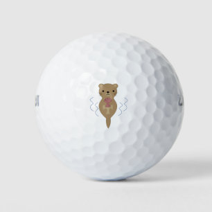 Cute Otter Golfballen