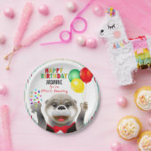 Cute Otter in Tuxedo | Fijne verjaardag Papieren Bordje (Feest)