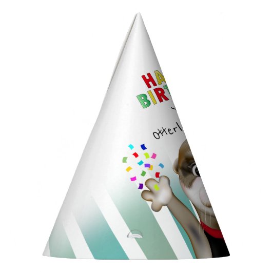 Cute Otter in Tuxedo | Kinderen op zaterdag Feesthoedjes (Links)