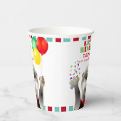 Cute Otter in Tuxedo | Kinderen van Birthday Papieren Bekers (Rechts)