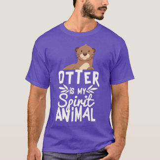 Cute Otter is mijn dierlijk dierlijk dierlijk cita T-shirt