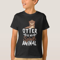 Cute Otter is mijn gedistilleerde dierlijke afdruk