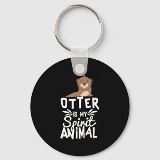 Cute Otter is mijn Sleutelhanger van grappige dier