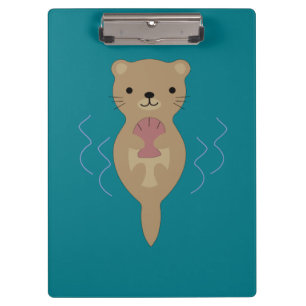 Cute Otter Klembord