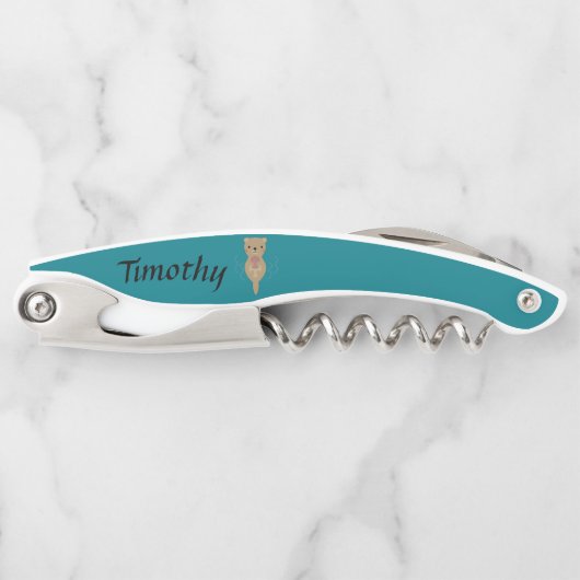 Cute Otter Kurkentrekker (Voorkant)