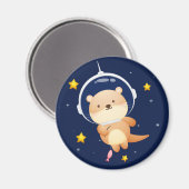 Cute Otter Magnet (Voorkant / Achterkant)