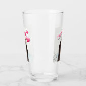 Cute Otter met roze hartenliefde die je hebt gespo Glas (Links)