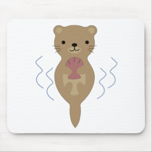 Cute Otter Muismat