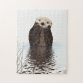 Cute Otter Schattig Animal Legpuzzel (Verticaal)