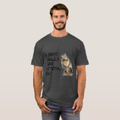 Cute Otter T ik hou echt van Otters OK Badger T-shirt (Voorkant volledig)